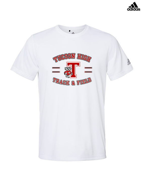 Tucson HS Track & Field Curve - Mens Adidas Performance Shirt