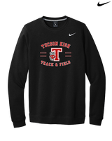 Tucson HS Track & Field Curve - Mens Nike Crewneck