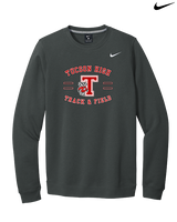 Tucson HS Track & Field Curve - Mens Nike Crewneck