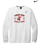 Tucson HS Track & Field Curve - Mens Nike Crewneck