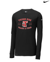 Tucson HS Track & Field Curve - Mens Nike Longsleeve