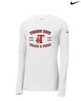Tucson HS Track & Field Curve - Mens Nike Longsleeve