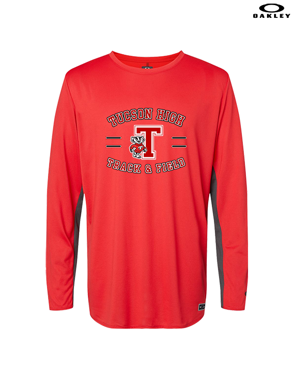 Tucson HS Track & Field Curve - Mens Oakley Longsleeve