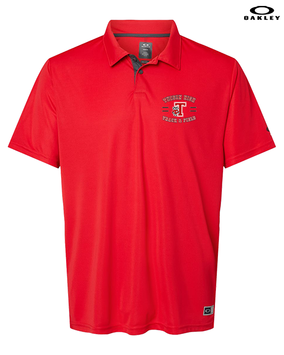 Tucson HS Track & Field Curve - Mens Oakley Polo