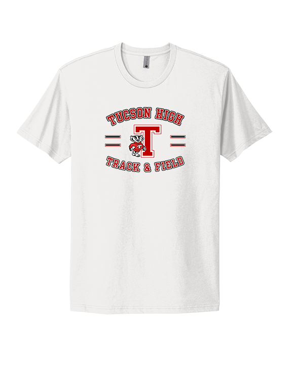 Tucson HS Track & Field Curve - Mens Select Cotton T-Shirt