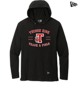 Tucson HS Track & Field Curve - New Era Tri-Blend Hoodie