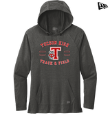 Tucson HS Track & Field Curve - New Era Tri-Blend Hoodie
