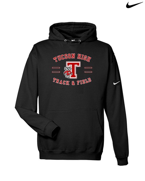 Tucson HS Track & Field Curve - Nike Club Fleece Hoodie