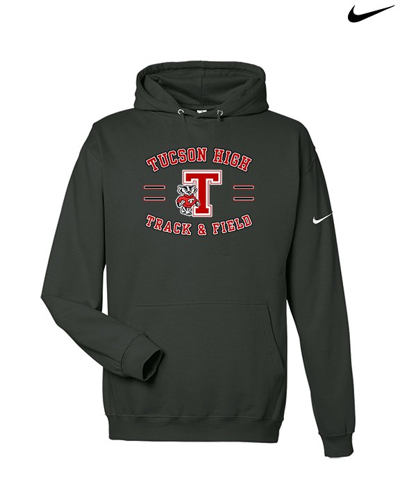 Tucson HS Track & Field Curve - Nike Club Fleece Hoodie