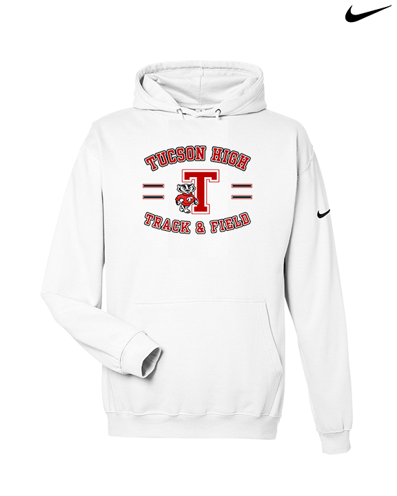 Tucson HS Track & Field Curve - Nike Club Fleece Hoodie