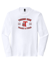 Tucson HS Track & Field Curve - Tri-Blend Long Sleeve