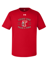 Tucson HS Track & Field Curve - Under Armour Mens Team Tech T-Shirt
