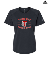 Tucson HS Track & Field Curve - Womens Adidas Performance Shirt