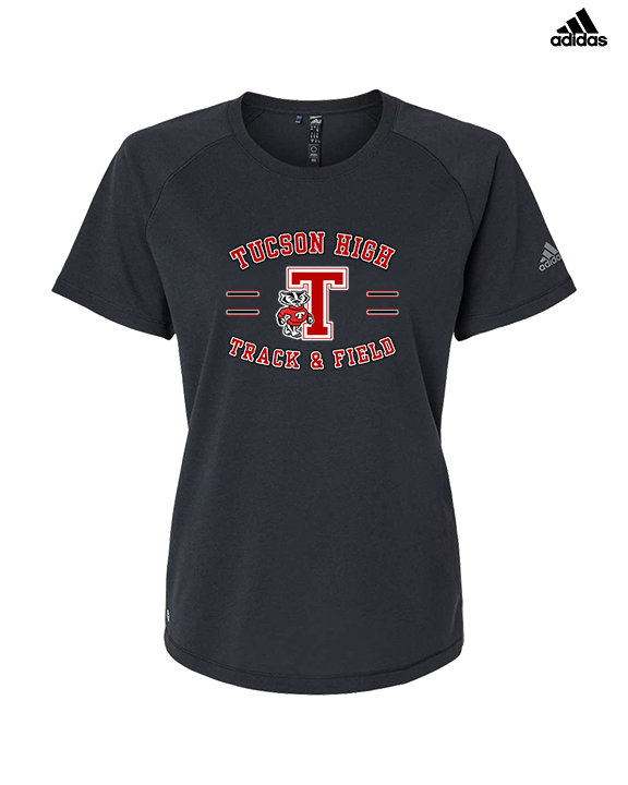 Tucson HS Track & Field Curve - Womens Adidas Performance Shirt