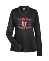 Tucson HS Track & Field Curve - Womens Performance Longsleeve