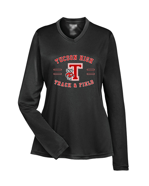 Tucson HS Track & Field Curve - Womens Performance Longsleeve