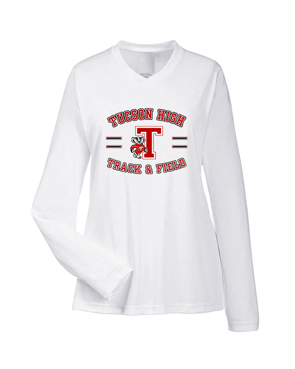 Tucson HS Track & Field Curve - Womens Performance Longsleeve