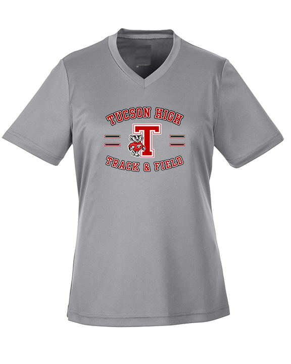 Tucson HS Track & Field Curve - Womens Performance Shirt