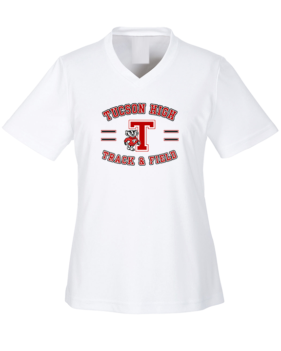 Tucson HS Track & Field Curve - Womens Performance Shirt