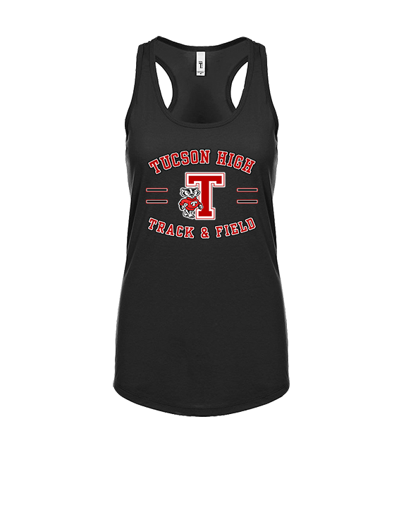 Tucson HS Track & Field Curve - Womens Tank Top