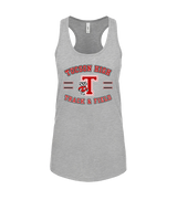 Tucson HS Track & Field Curve - Womens Tank Top