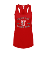 Tucson HS Track & Field Curve - Womens Tank Top
