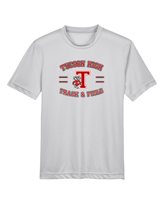 Tucson HS Track & Field Curve - Youth Performance Shirt