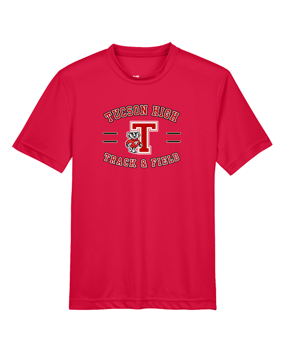 Tucson HS Track & Field Curve - Youth Performance Shirt