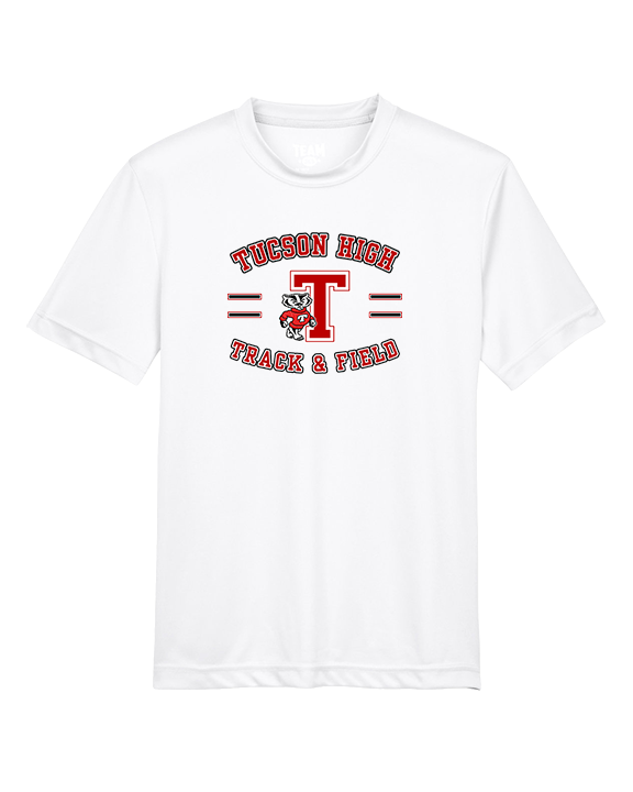 Tucson HS Track & Field Curve - Youth Performance Shirt