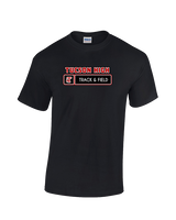 Tucson HS Track & Field Pennant - Cotton T-Shirt