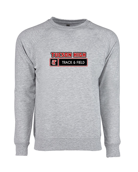 Tucson HS Track & Field Pennant - Crewneck Sweatshirt