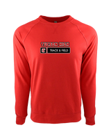 Tucson HS Track & Field Pennant - Crewneck Sweatshirt