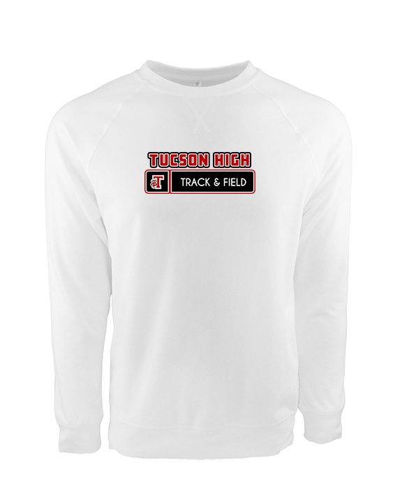 Tucson HS Track & Field Pennant - Crewneck Sweatshirt
