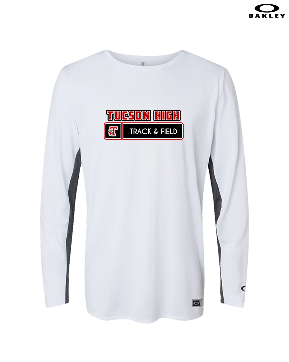 Tucson HS Track & Field Pennant - Mens Oakley Longsleeve