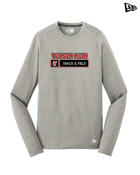 Tucson HS Track & Field Pennant - New Era Performance Long Sleeve