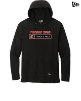Tucson HS Track & Field Pennant - New Era Tri-Blend Hoodie