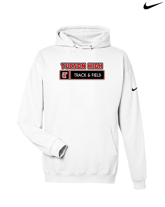 Tucson HS Track & Field Pennant - Nike Club Fleece Hoodie