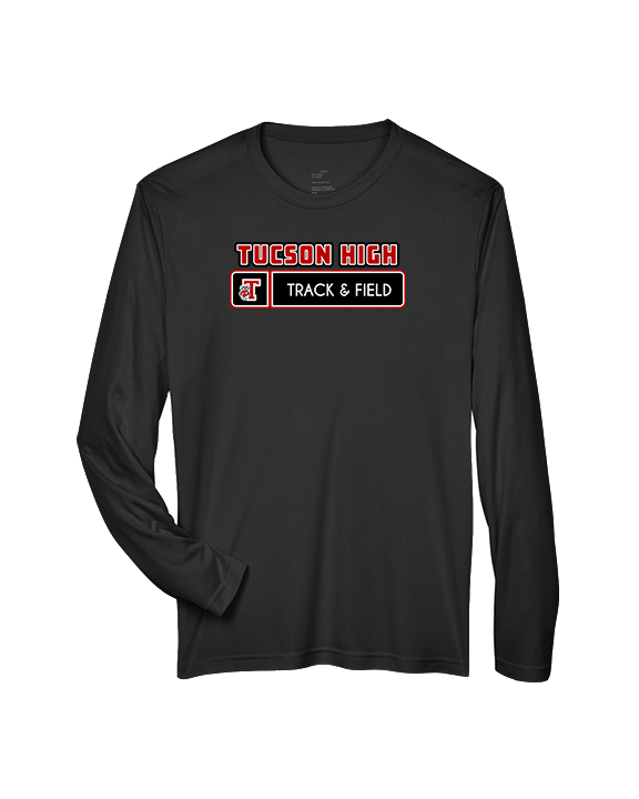 Tucson HS Track & Field Pennant - Performance Longsleeve