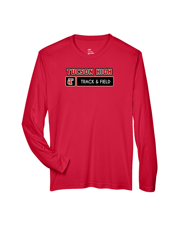 Tucson HS Track & Field Pennant - Performance Longsleeve