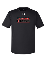 Tucson HS Track & Field Pennant - Under Armour Mens Team Tech T-Shirt