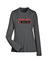 Tucson HS Track & Field Pennant - Womens Performance Longsleeve