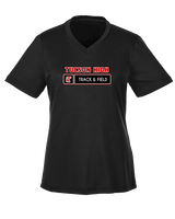 Tucson HS Track & Field Pennant - Womens Performance Shirt