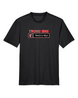 Tucson HS Track & Field Pennant - Youth Performance Shirt