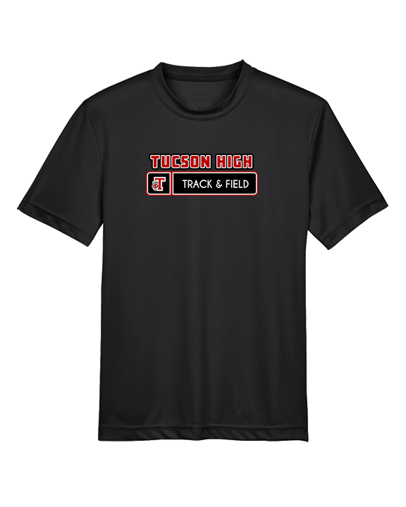 Tucson HS Track & Field Pennant - Youth Performance Shirt