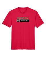 Tucson HS Track & Field Pennant - Youth Performance Shirt