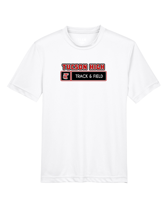 Tucson HS Track & Field Pennant - Youth Performance Shirt