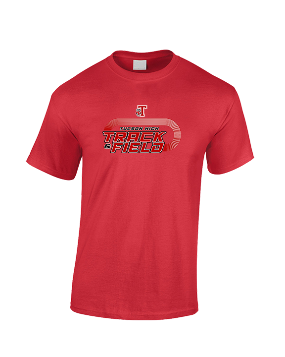 Tucson HS Track & Field Turn - Cotton T-Shirt