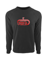 Tucson HS Track & Field Turn - Crewneck Sweatshirt