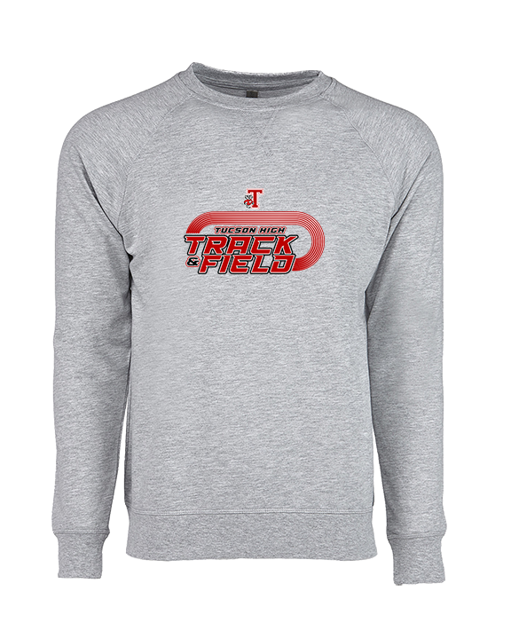 Tucson HS Track & Field Turn - Crewneck Sweatshirt