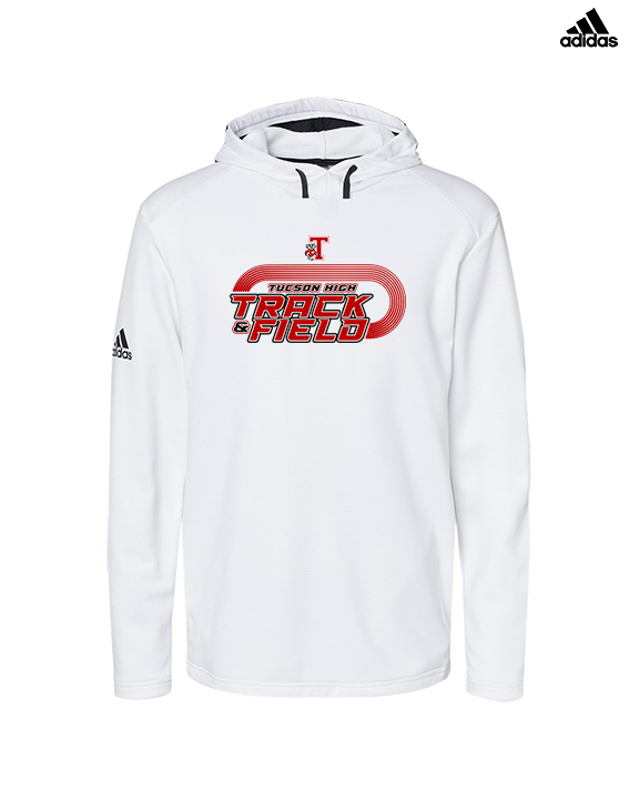 Tucson HS Track & Field Turn - Mens Adidas Hoodie